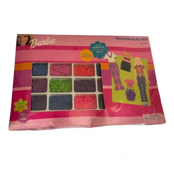Vintage Y2k barbie perler bead activity kit - Picture 2 of 8